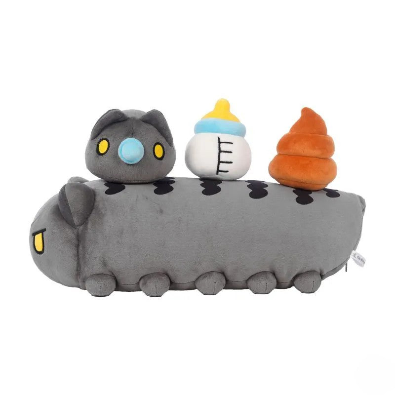 Black Bugcat Plush Set
