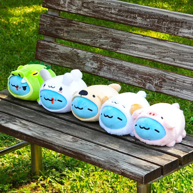 Animal Costume Mini Lazy Capoo Plush Bundle – 5 pieces