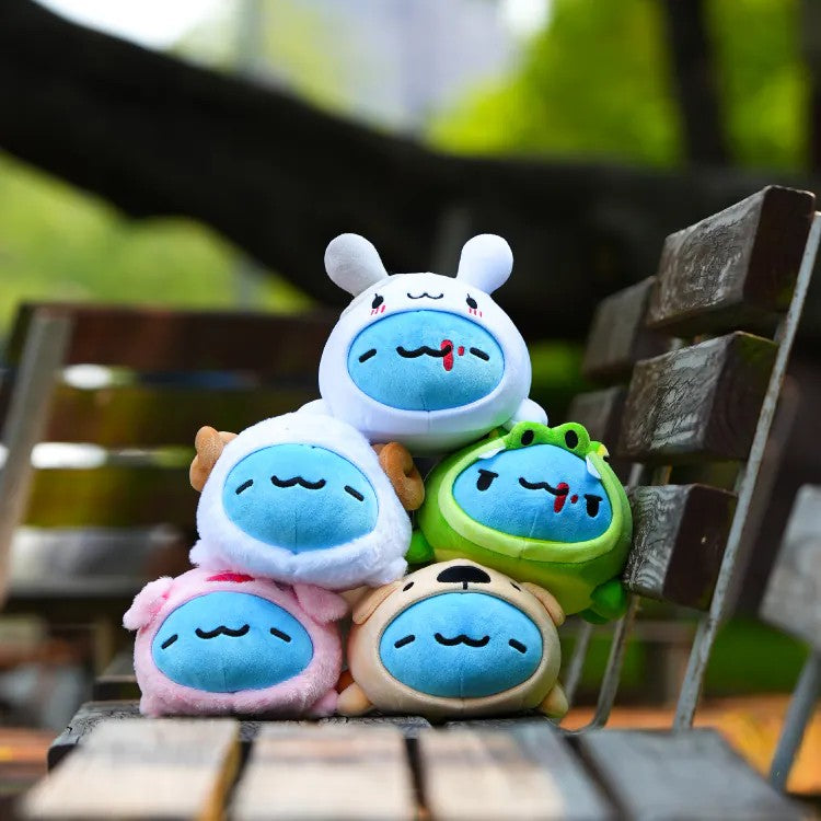Animal Costume Mini Lazy Capoo Plush Bundle – 5 pieces