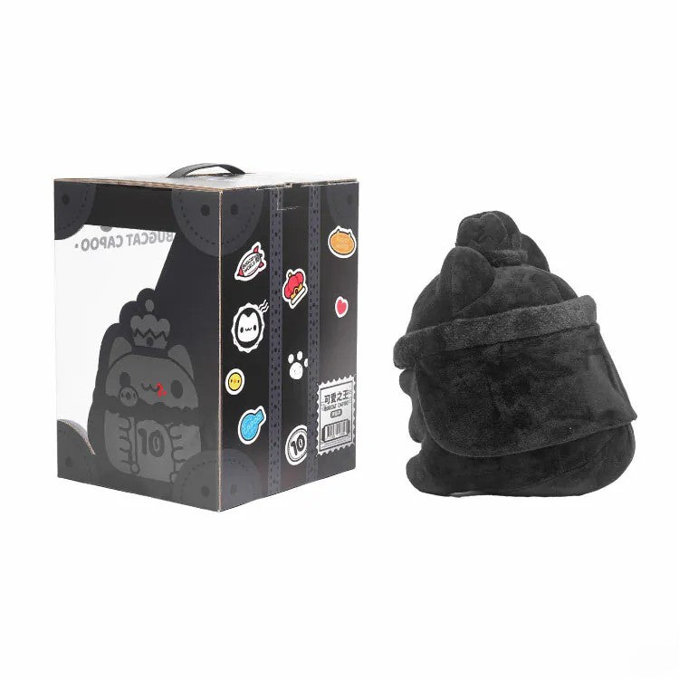 King Bugcat Capoo Plush Gift Box (Black Edition)