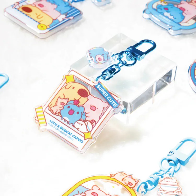 Capoo x LuLu the Piggy Epoxy Charm Blind Box