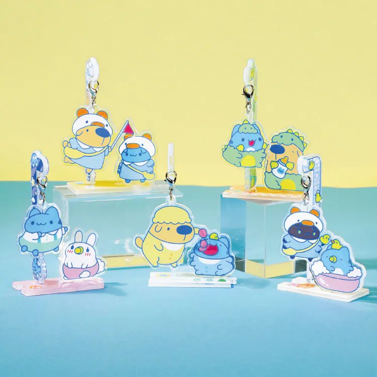 Acrylic Charm Connectable Display Stand Blind Box
