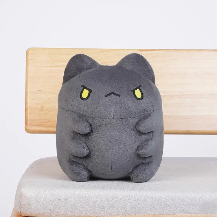 Sitting Black Bugcat Plush