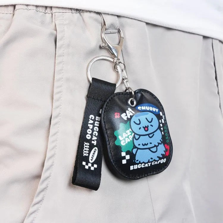Stacking Lazy Capoo Leather Charm