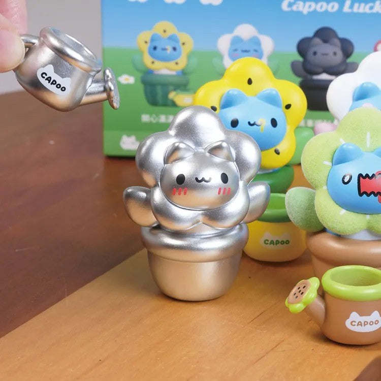 Bugcat Capoo Lucky Flower Pot Figure Blind Box (8-Piece Display Box)