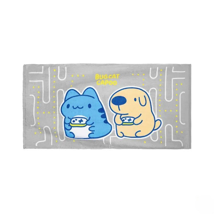 Capoo & Dogdog Gaming Bath Towel