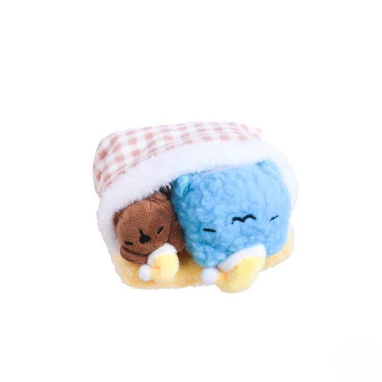 Capoo & Bear Sleepy Magnet Plush Set