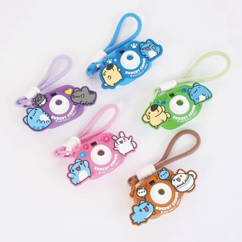 Bugcat Capoo Mini Projector Keychain – Set of 5