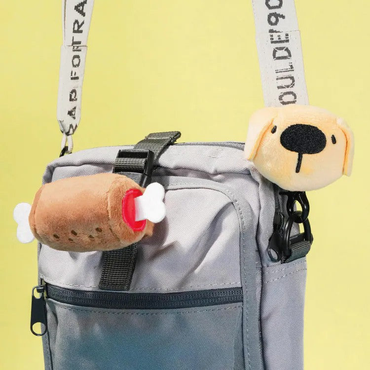 Mini Multipurpose Plush Accessory Set (Dogdog & Meat)