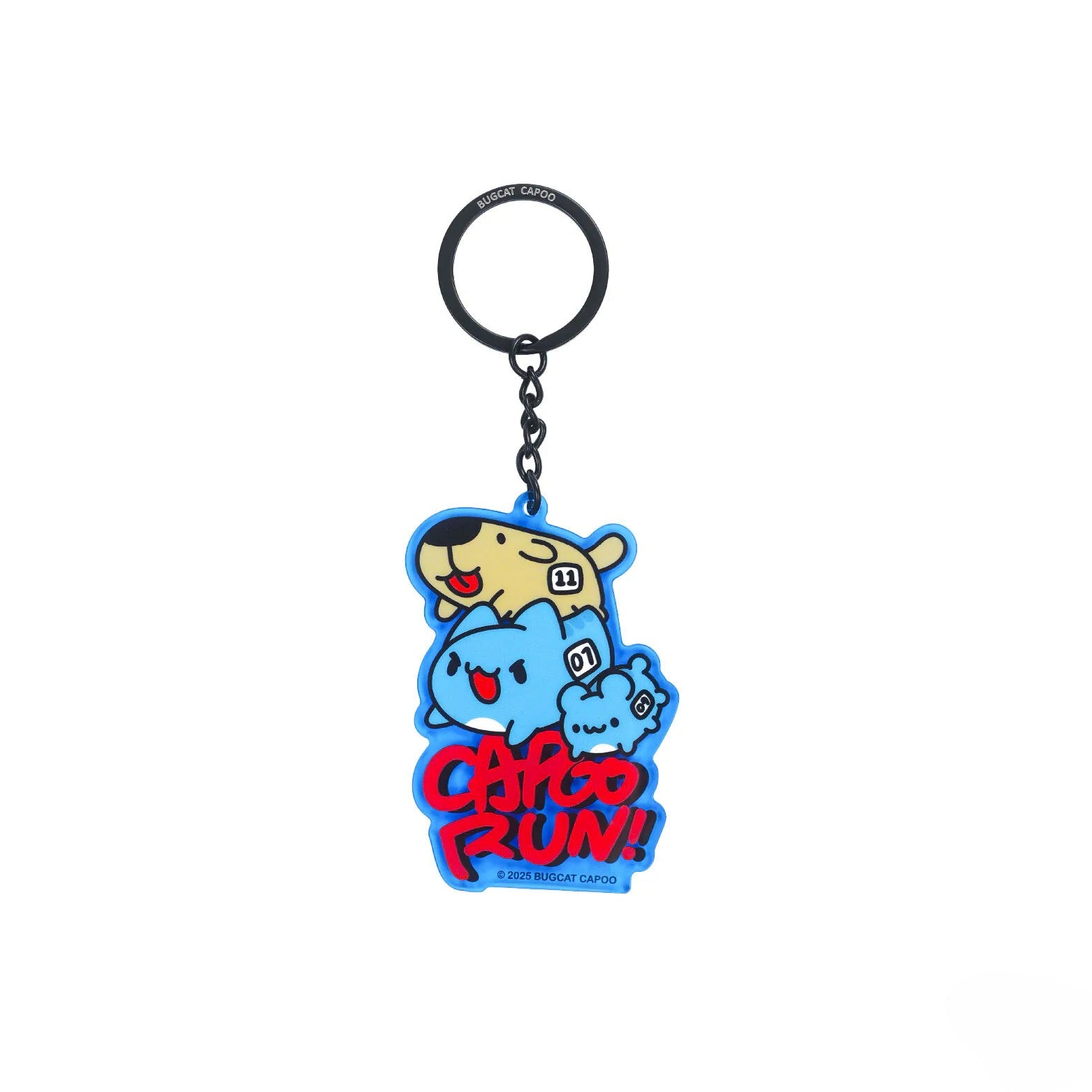 CAPOO RUN Capoo & Dogdog Acrylic Keychain