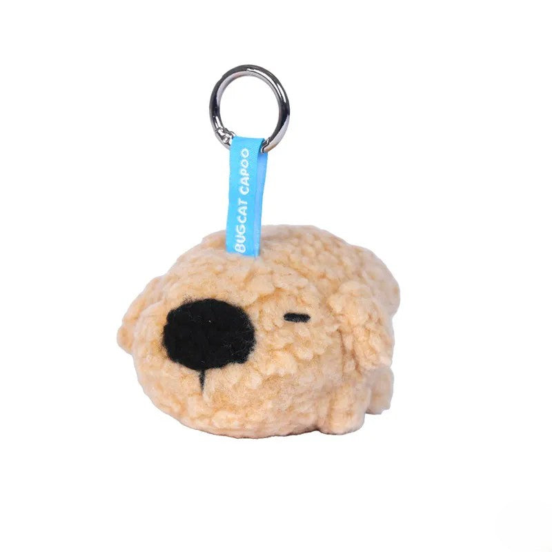 Classic Dogdog Curly Plush Charm