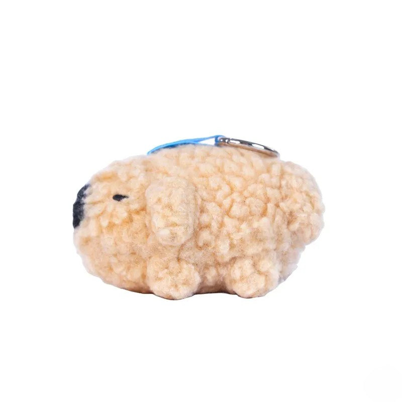 Classic Dogdog Curly Plush Charm