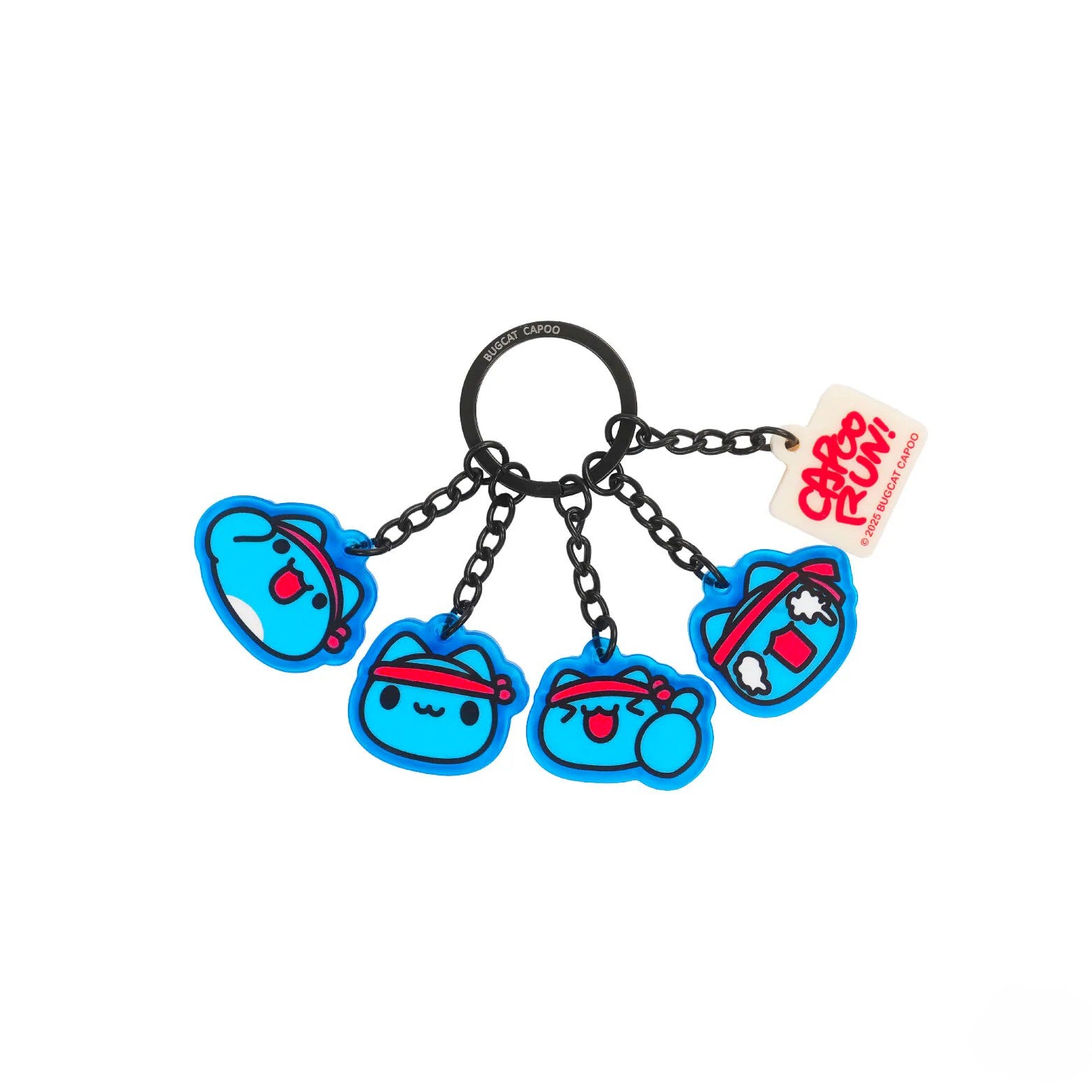 CAPOO RUN Big-Faced Capoo Acrylic Keychain