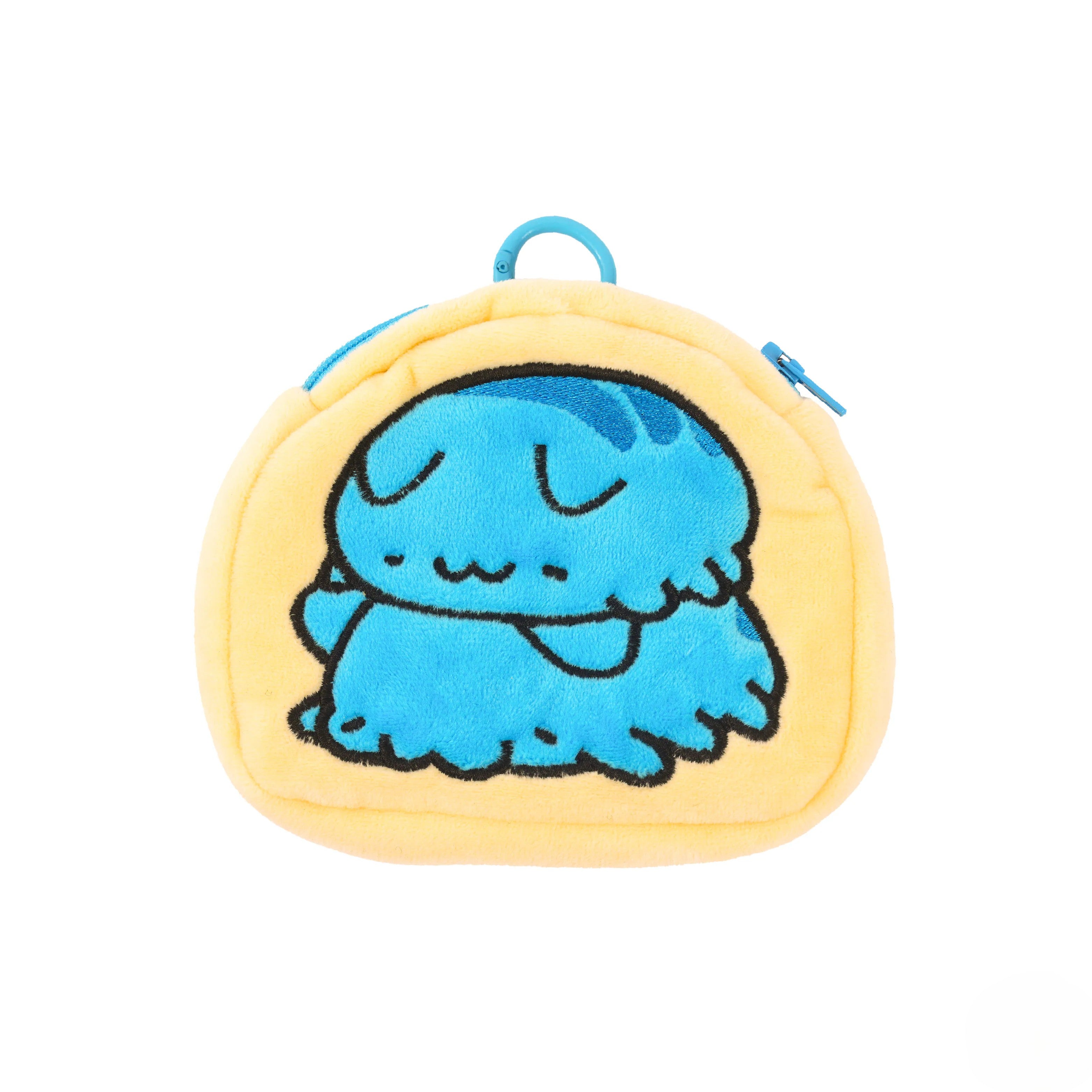 Lazy Capoo Plush Phone Pouch & Lanyard Set