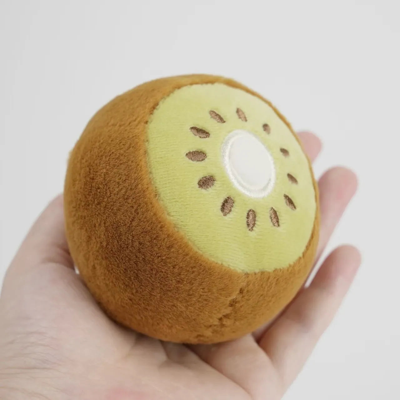 Kiwi Cat Plush Charm