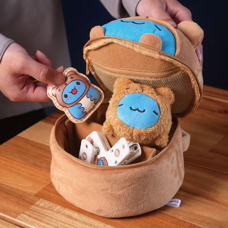 Brown Bear Capoo Multi-Purpose Storage Pouch