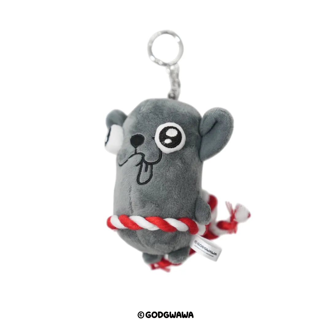 GODGWAWA New Year Tan-Ji Plush Charm