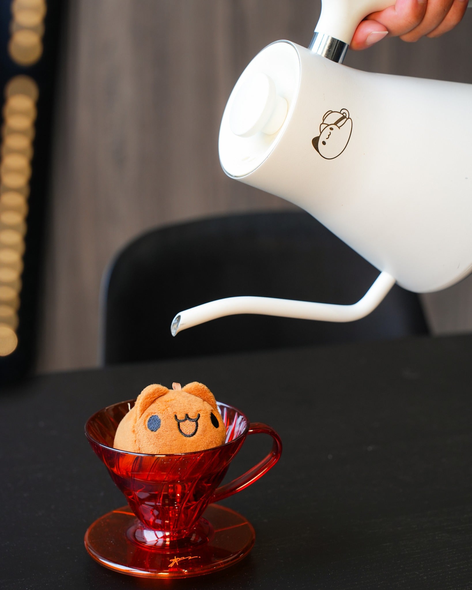 Coffee Bean Bugcat Plush Charm