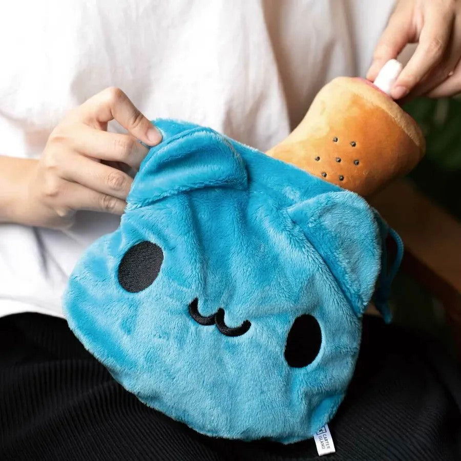 Capoo Big Face Plush Storage Bag