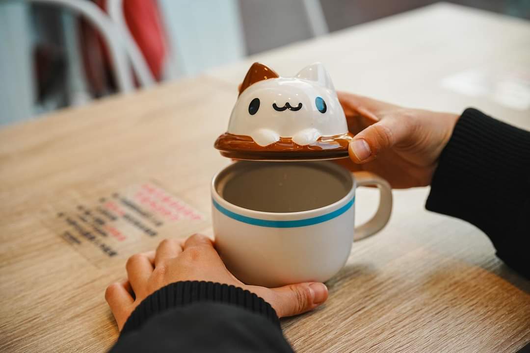Foam Cat Mug