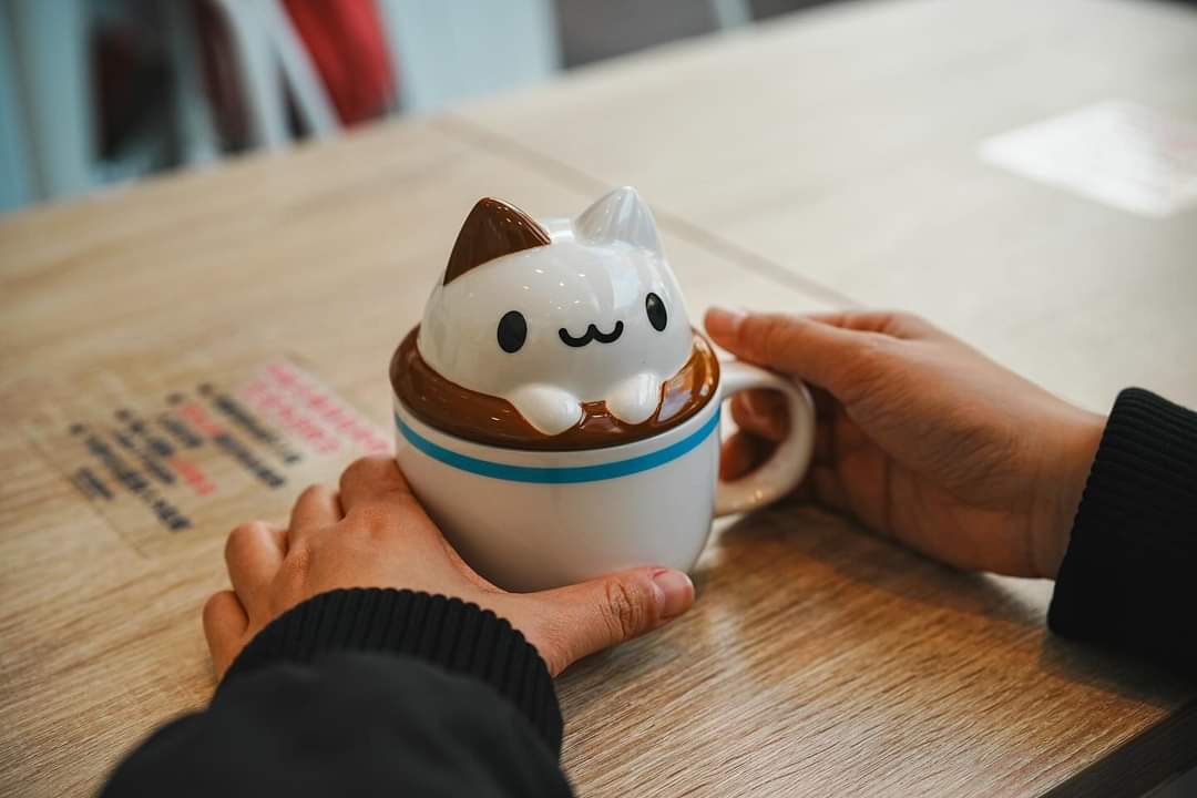 Foam Cat Mug