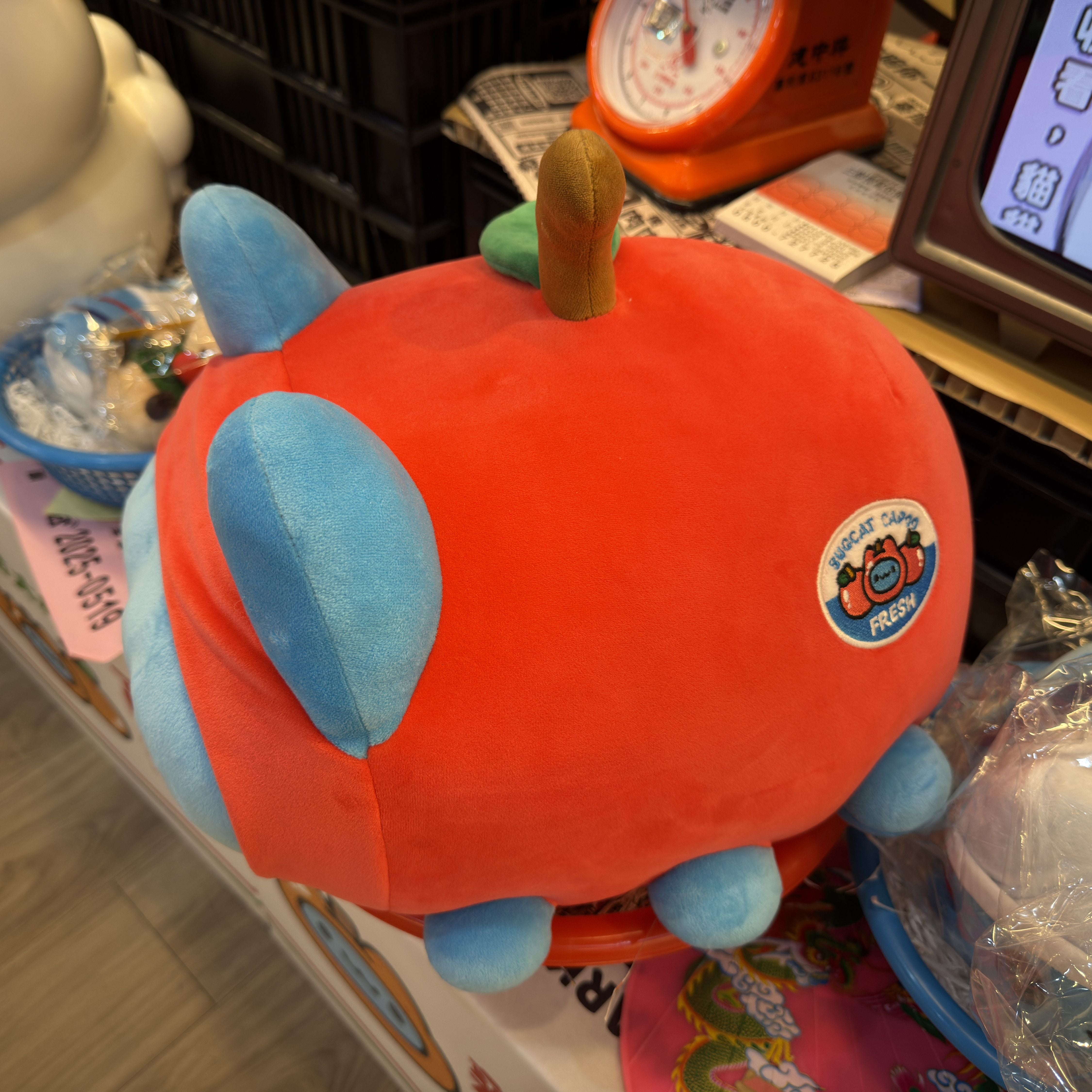 Apple Lazy Capoo Plush