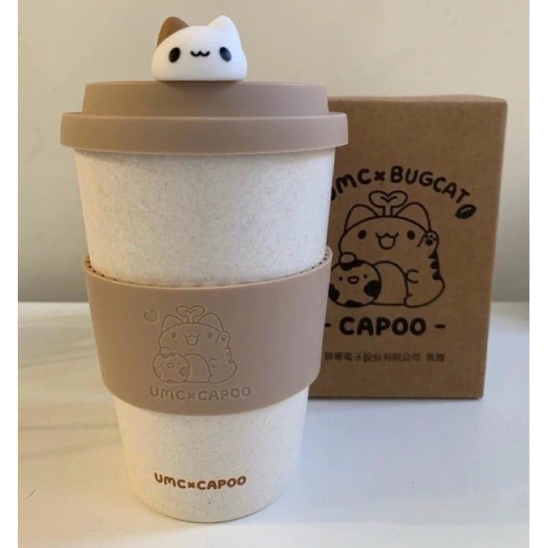 UMC × Bugcat Capoo Travel Cup — Hidden Milk Tea Edition