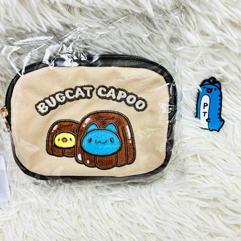 Capoo Dessert Time Double-Layer Coin Purse