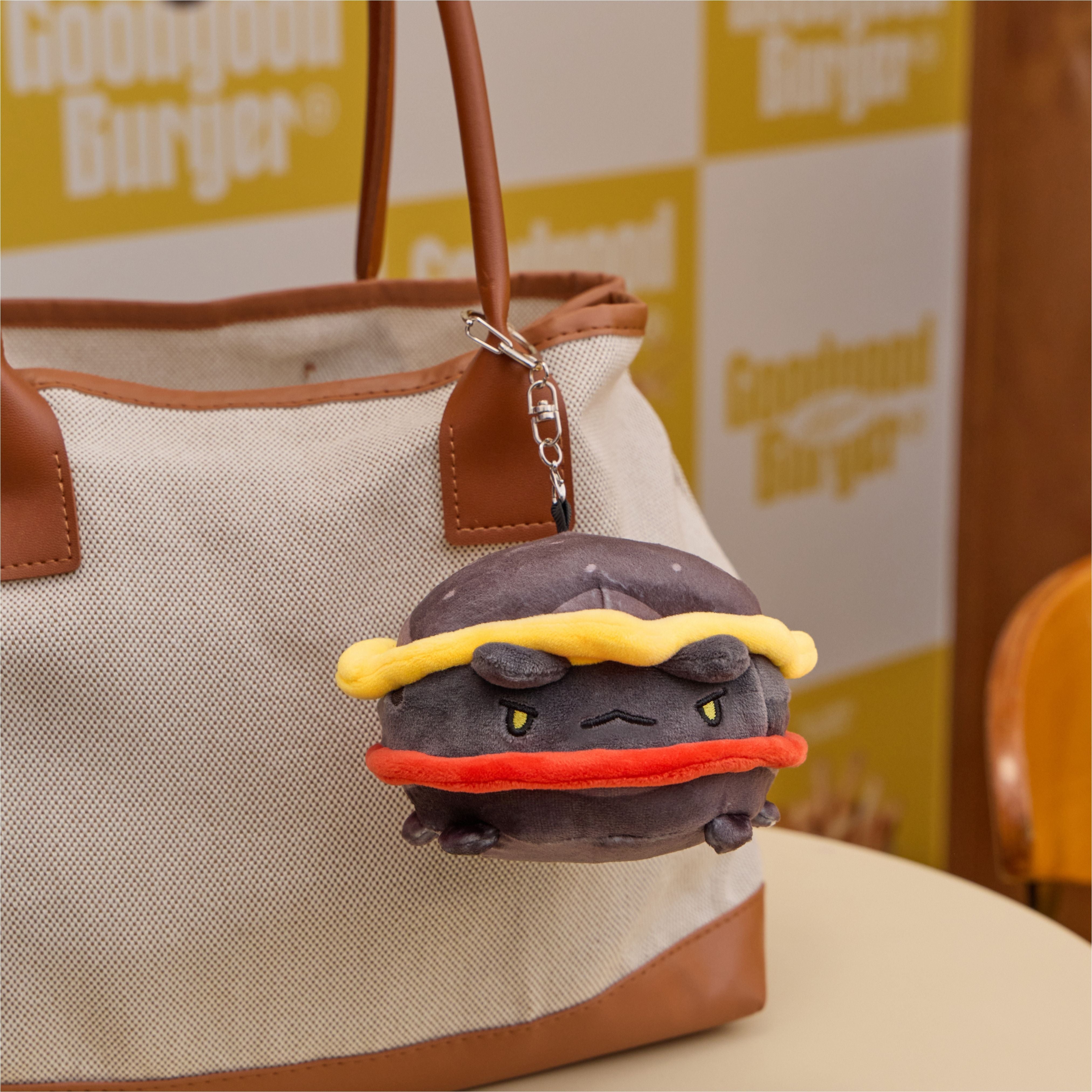 Black Bugcat Burger Coin Purse