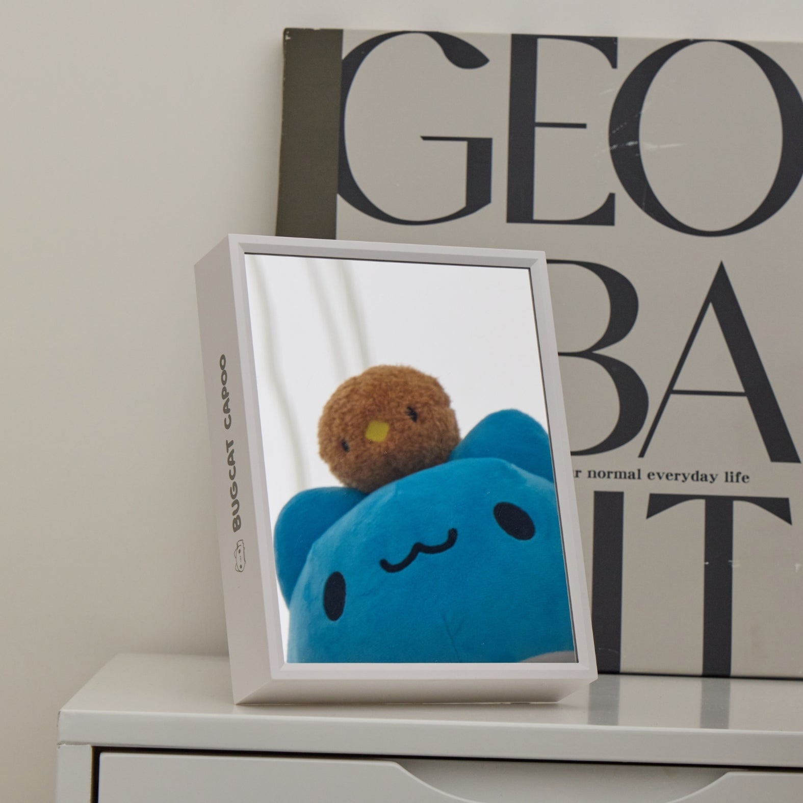Bugcat Capoo Light-Up Mirror Art