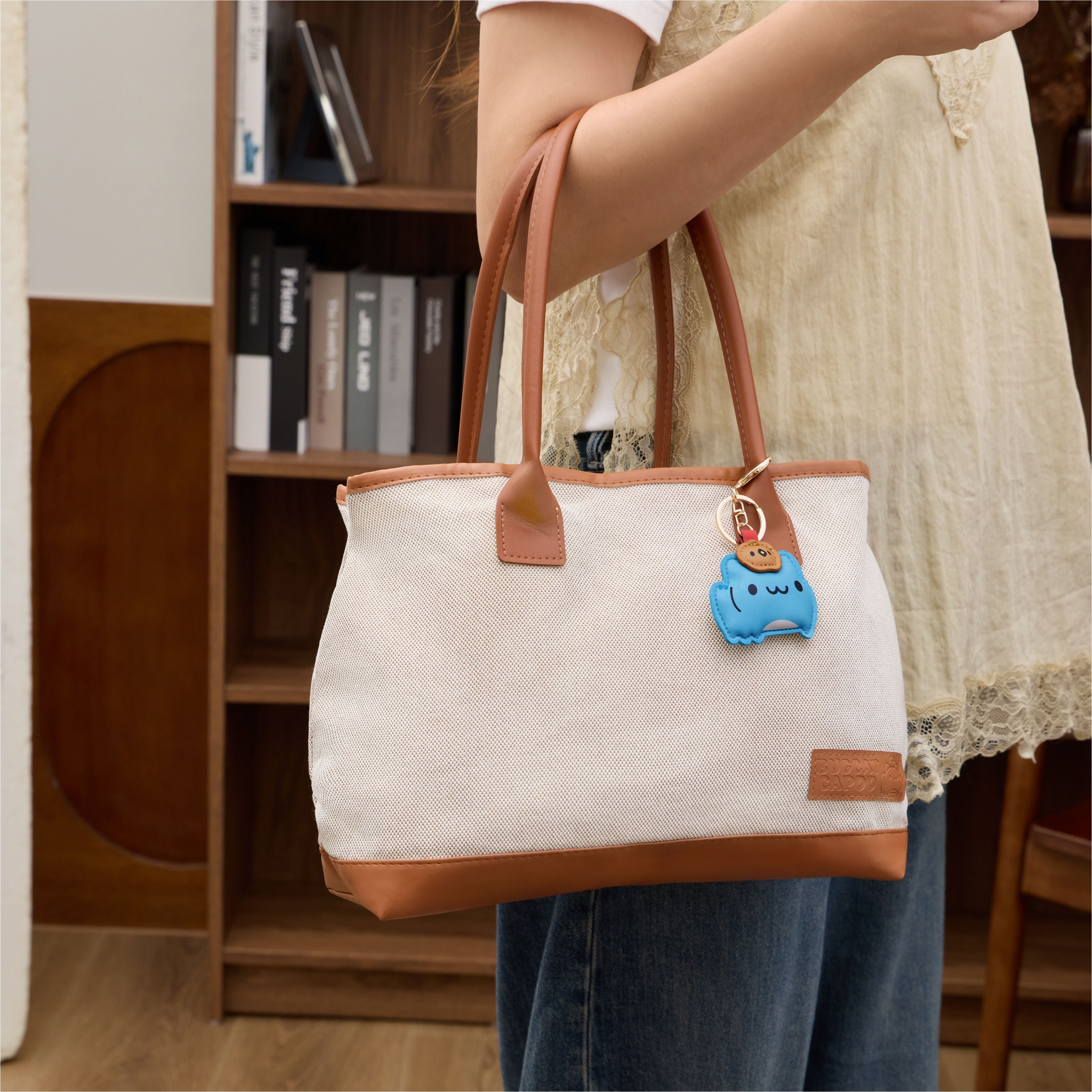 Bugcat Capoo Color Block Tote Bag