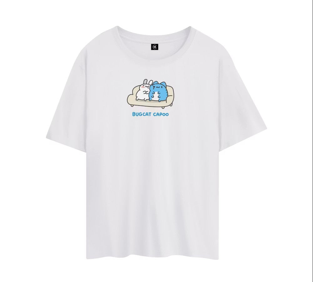 Capoo & Tutu T-Shirt (Relaxed Fit )