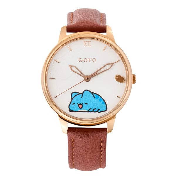 Lazy Copoo Color Edition(37mm, Leather Strap)