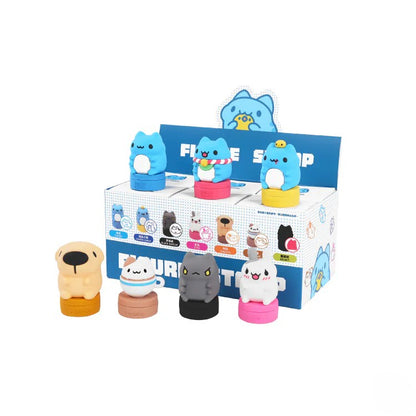 Capoo & Friends Stamp Figure Set (Box of 6)