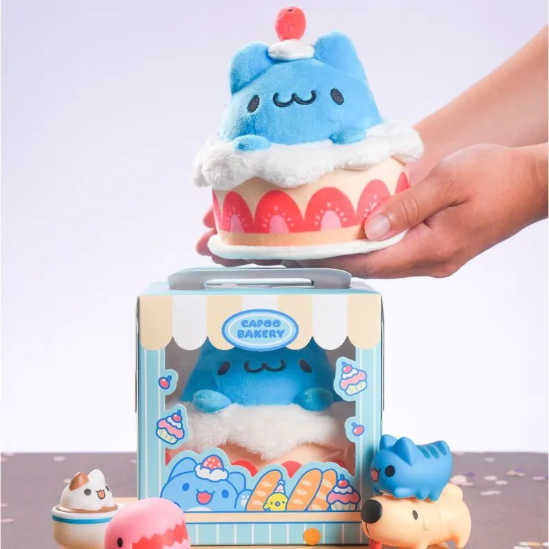 Bugcat Capoo Birthday Cake Plush