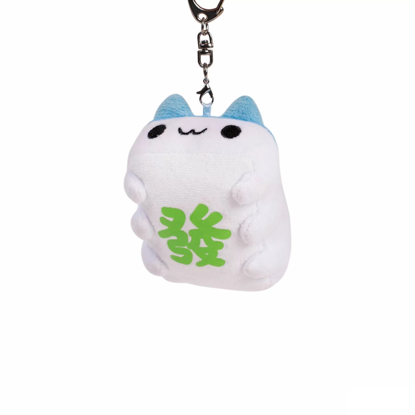 Mahjong Bugcat Plush Charm - Hanging View