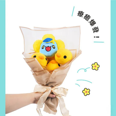 Graduation Cap Capoo Plush Flower