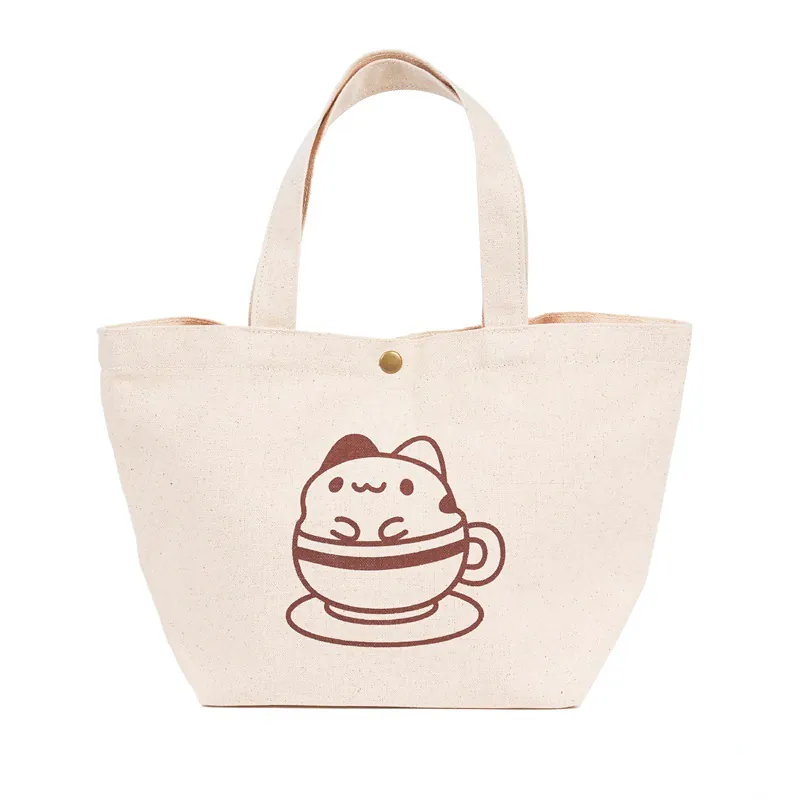 Foam Cat Canvas Tote Bag