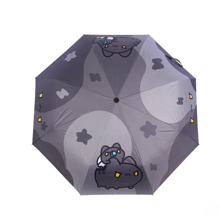 Black Bugcat Brothers Auto Umbrella Set
