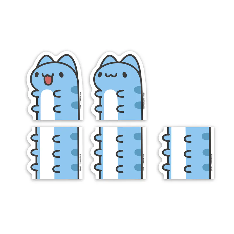 Bug Cat Sticker Standing Bugcat Weatherproof Stickers – Bugcat Capoo Store