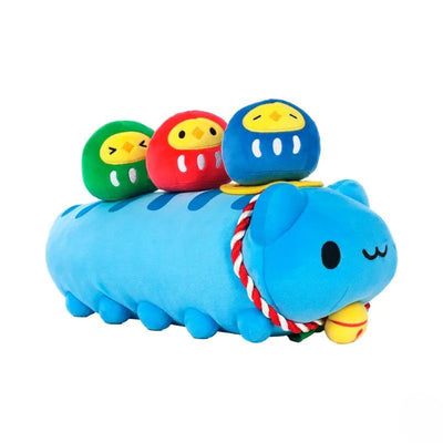 Lucky Capoo Plush Set (Daruma Chick Trio)