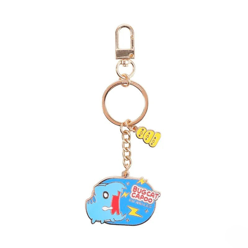 Bugcat Capoo “Can’t Get Enough” Metal Key Ring