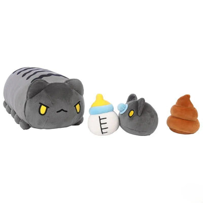Black Bugcat Plush Set