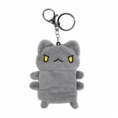 Black Bugcat Plush Key Pouch