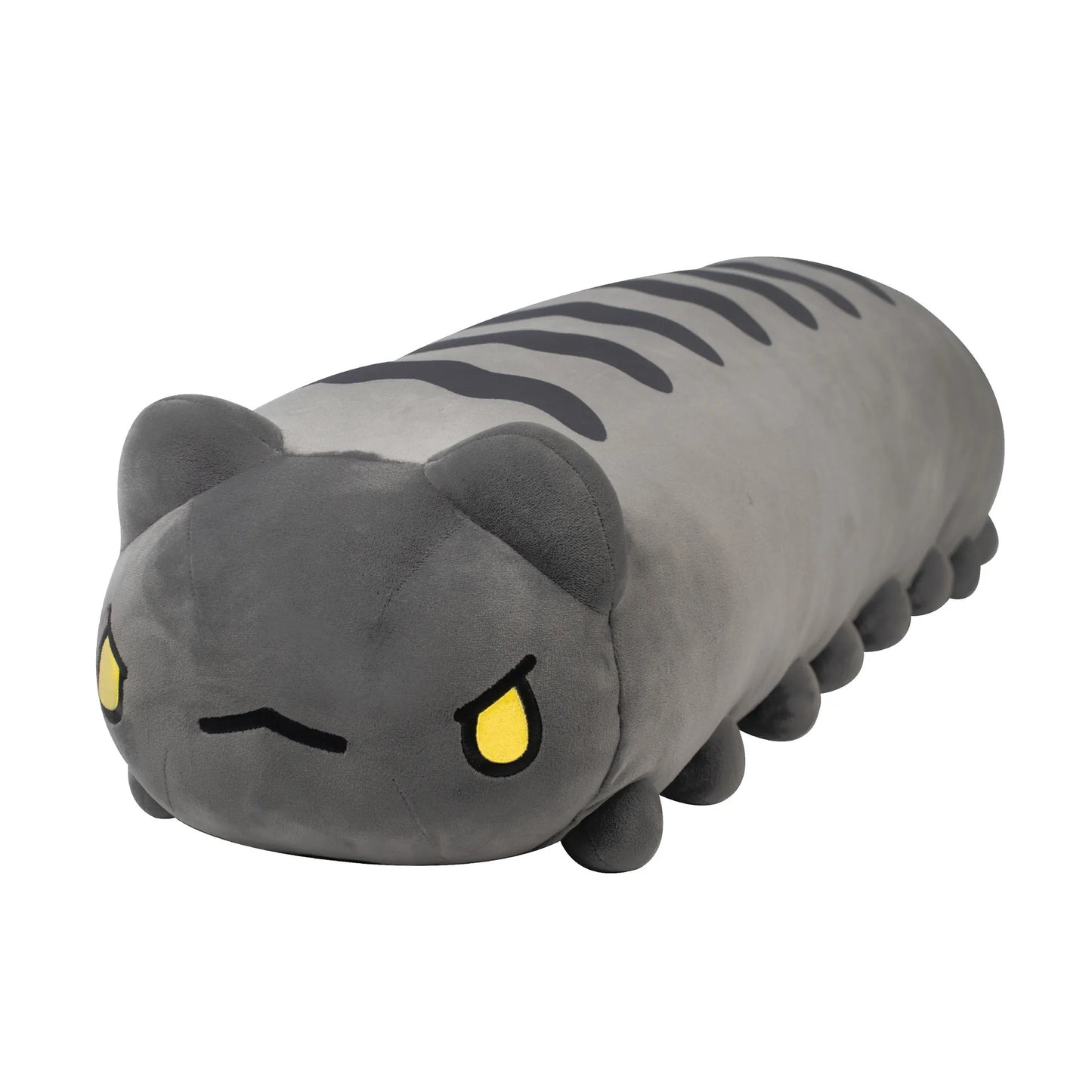 Black Bugcat 100cm Plush - Angled Front View