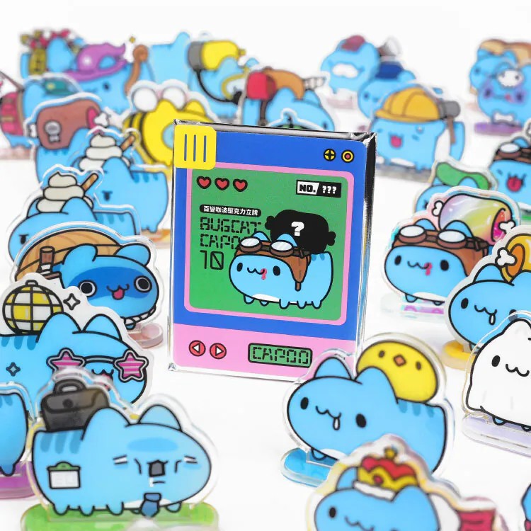 Capoo in 53 Styles – Acrylic Standee