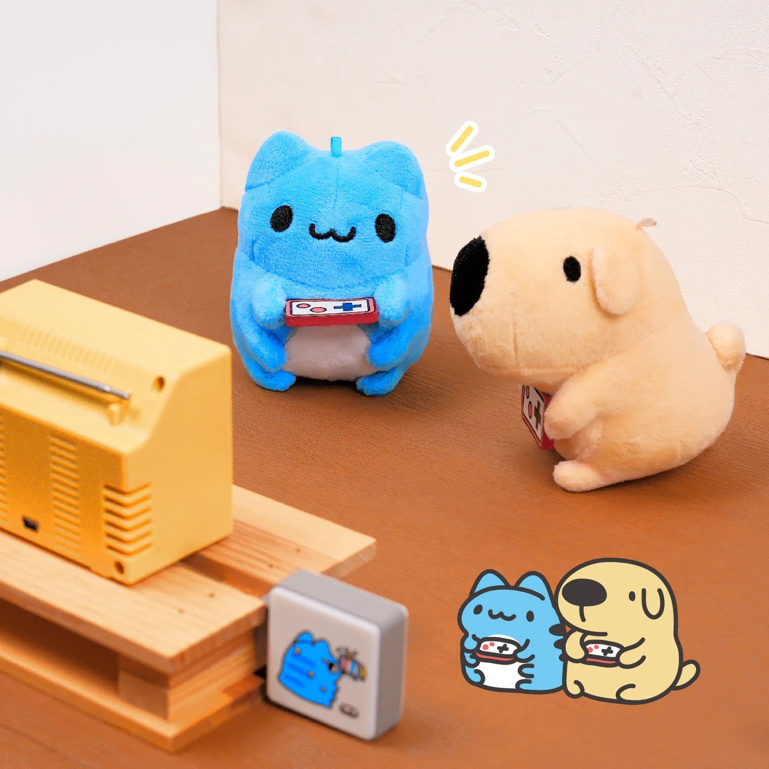 Gamer Dogdog Plush Charm