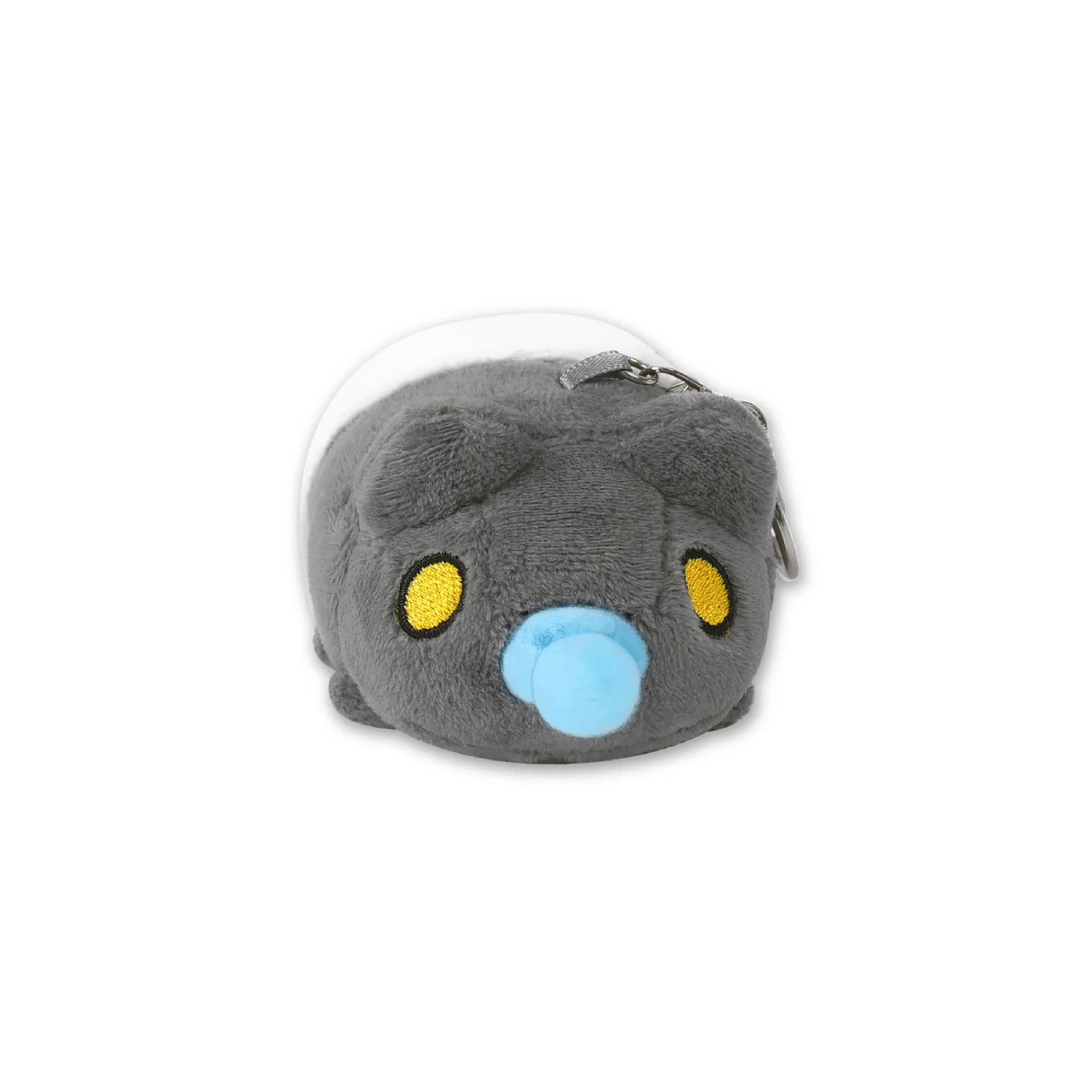 Baby Black Bugcat Pull String Plush Charm