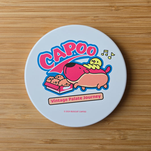 Hotdog Dogdog American Retro Absorbent Coaster