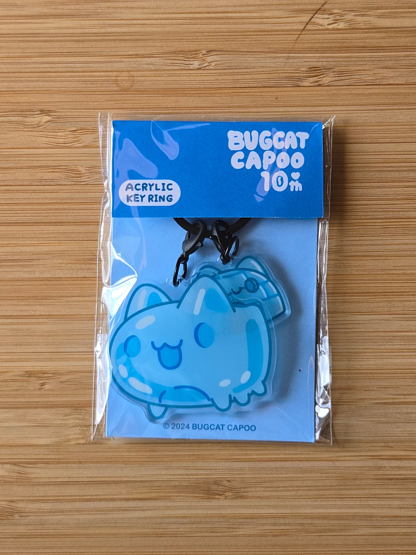 Ice Bugcat Acrylic Key Ring